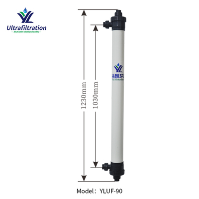 PVC Ultrafiltration UF Filter Membrane 90 0440 1-Year Warranty Water Filter Machine for Small Businesses
