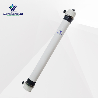 PVDF Filter Ultrafiltration System Washable Hollow Fiber Membrane UF Membrane Pressure Vessel PLC Water Treatment Machinery