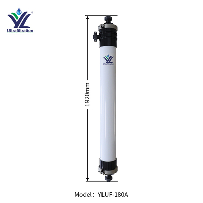YLUF180 ZW1500 UF Membrane Filter Dia180mm Long1920mm Hollow Fiber Uf Membrane