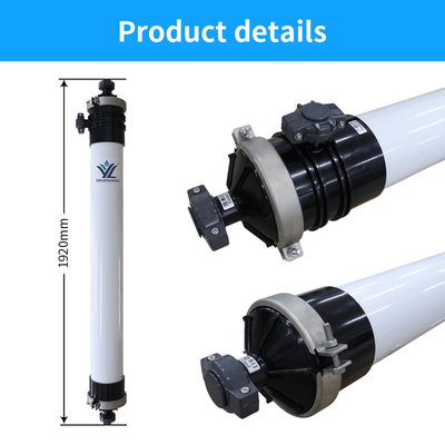 YLUF180 ZW1500 UF Membrane Filter Dia180mm Long1920mm Hollow Fiber Uf Membrane