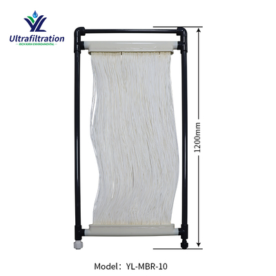 MBR Sewage Purification Fiber Well Membrane UF Filter Submerged Hollow PVDF for Sea Water Treatment and Water Filtration