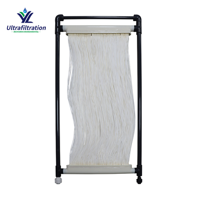 MBR Sewage Purification Fiber Well Membrane UF Filter Submerged Hollow PVDF for Sea Water Treatment and Water Filtration