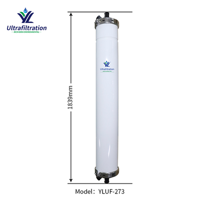 Hot Price Rich Kirin UF-273 Water Purifier 0.01um PVC Replaced Resin PVDF Steel Media Membrane 1 Year Economical Option for