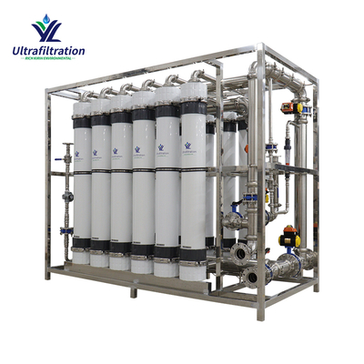 Fully Automatic Operation 500 Tons Per Day Ultrafiltration Equipment Pure Water Equipment Filtration