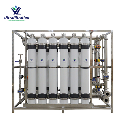 Fully Automatic Operation 500 Tons Per Day Ultrafiltration Equipment Pure Water Equipment Filtration