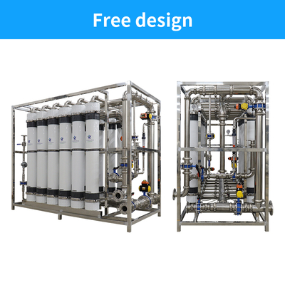 Fully Automatic Operation 500 Tons Per Day Ultrafiltration Equipment Pure Water Equipment Filtration